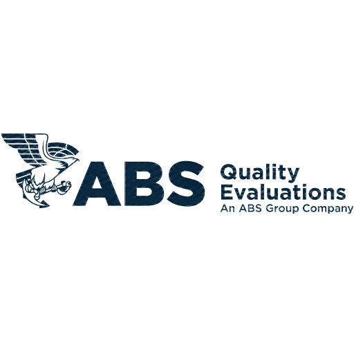 ABS Quality Evaluations logo with eagle graphic.